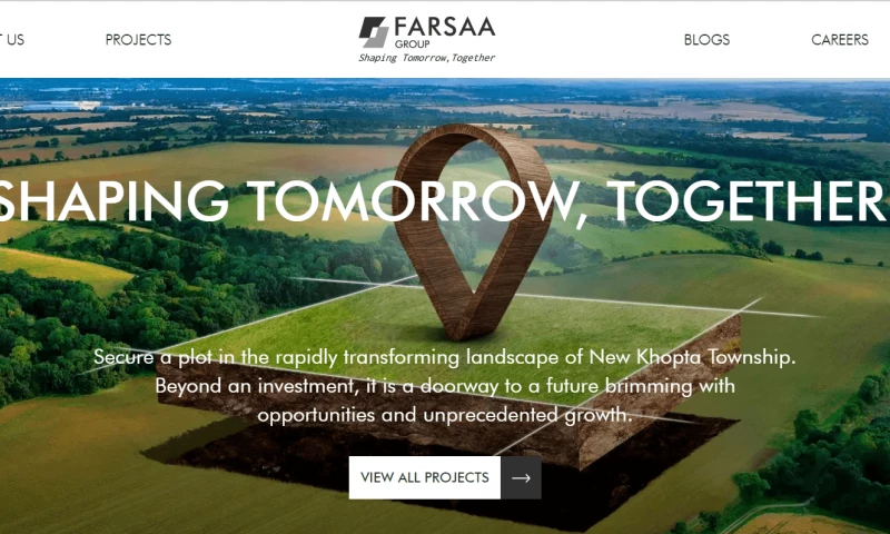 Website Design & Development for Realty Developer