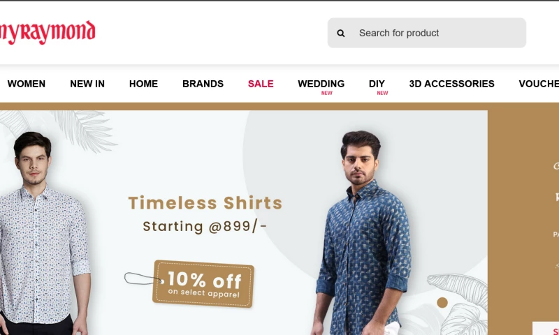 SEO for Fashion Brand - MyRaymonds