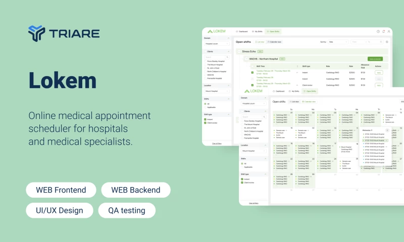 Lokem - online medical appointment scheduler