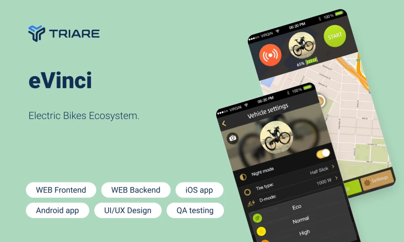 TRIARE - eVinci - great rider experience