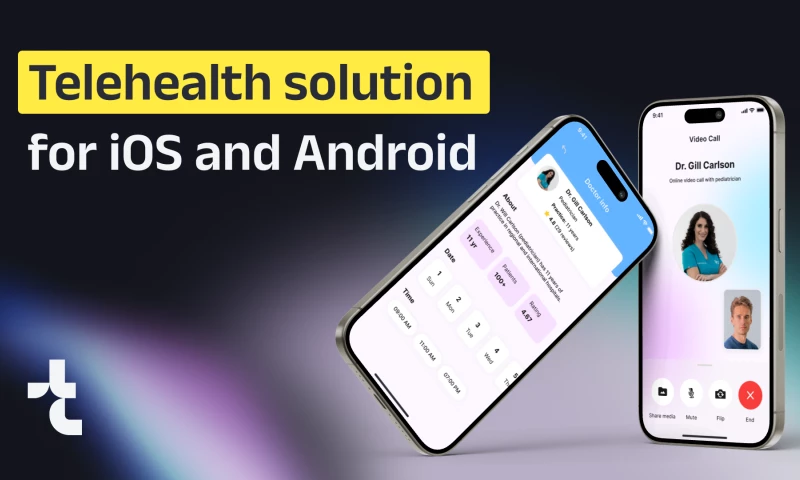 Telehealth solution for iOS and Android