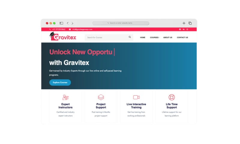 Kleverish - SEO for Gravitex Genesys