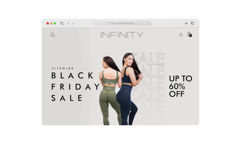 Kleverish - Complete Digital Marketing Solutions for Infinity Activwear