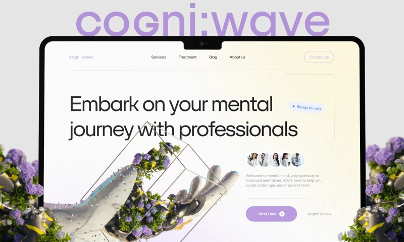 Cogni:wave - web platform for mental health support