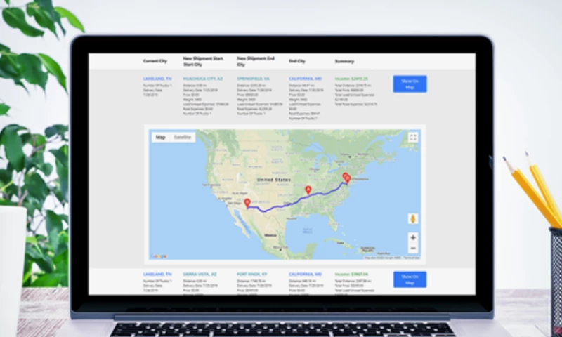 Transport management software