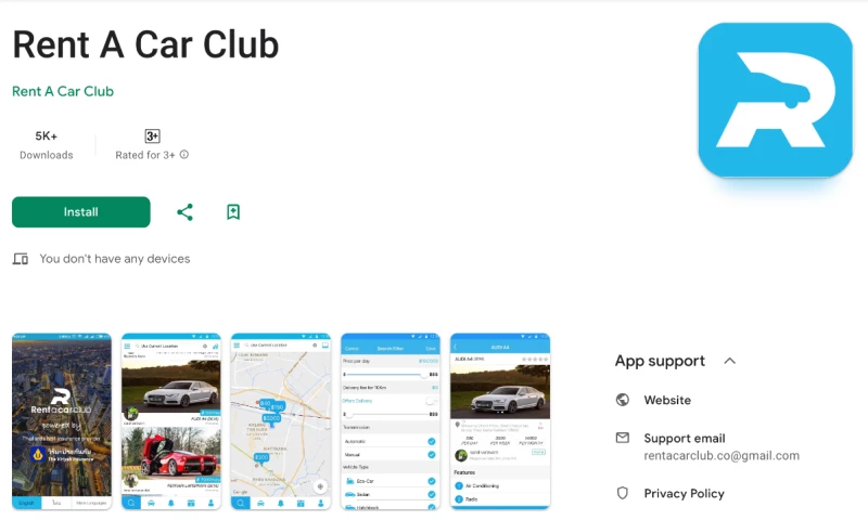 Rent a Car-Thailand (Online Car Booking as you GO)