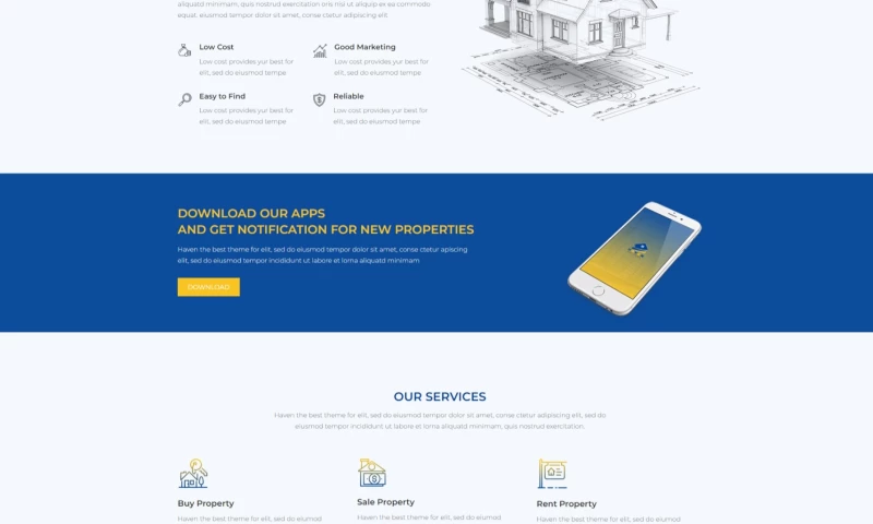 Inventriks - Real Estate Website Design