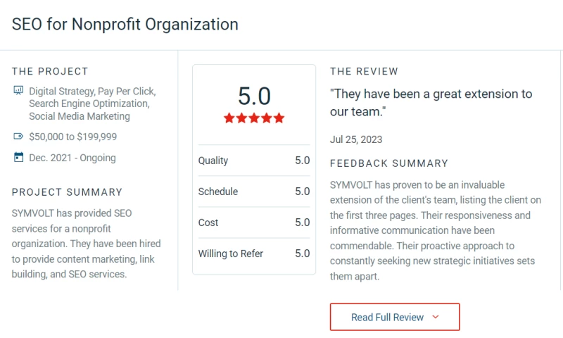 SEO for Nonprofit Organization