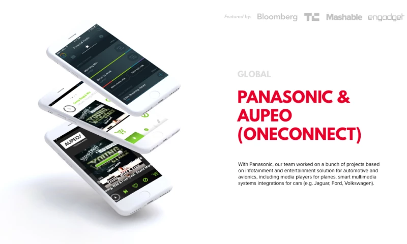 Concise Software - Panasonic & Aupeo (OneConnect)