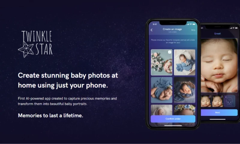 TwinkleStar - First AI-powered app created to capture precious memories
