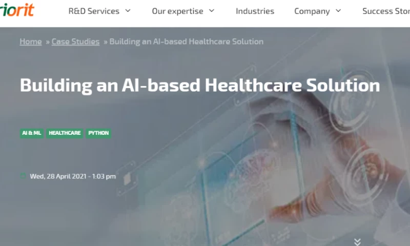 Building an AI-based Healthcare Solution
