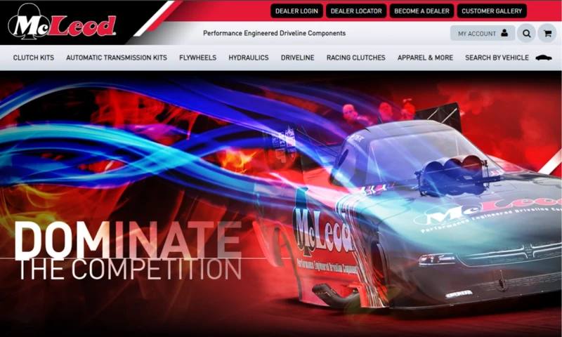 McLeod Racing ECommerce Website Development