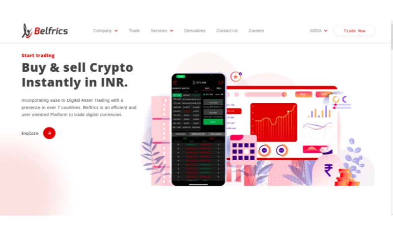 Oodles Blockchain - Belfrics Trading Exchange