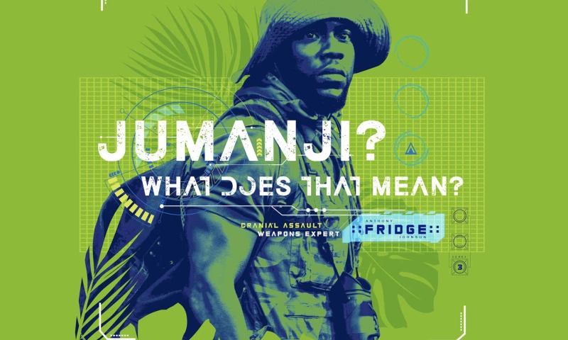 GelComm - Jumanji Graphics and Packaging