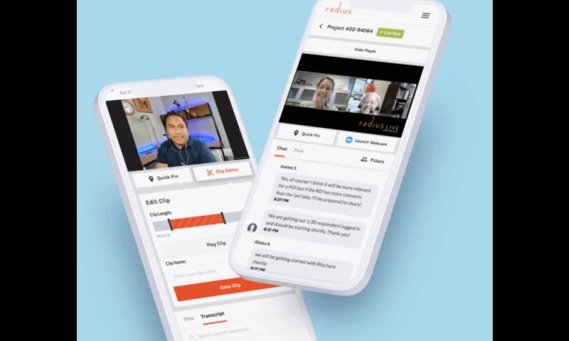 RadiusLive - A Suite of Tools for Market Research