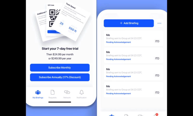 BriefMe: Safety Focused Mobile App