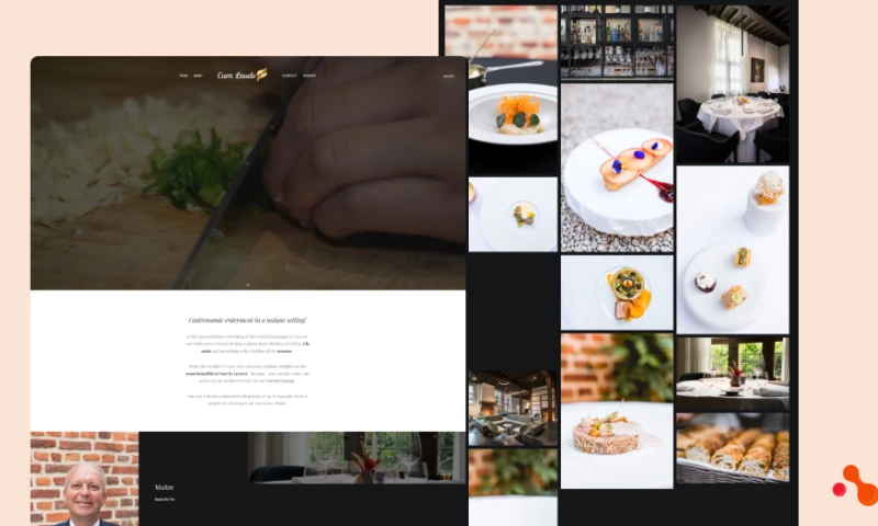 Cum Laude - Hotel and Restaurant Website Development