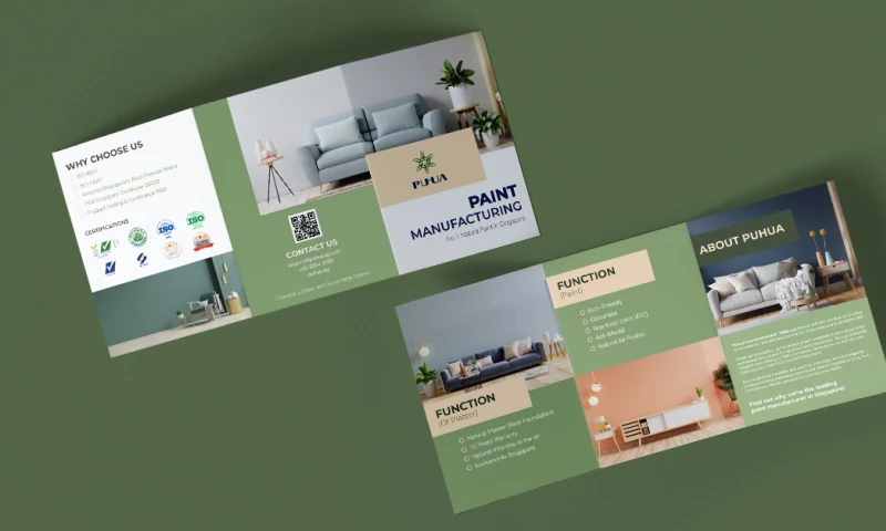 Pu Hua International Brochure Design