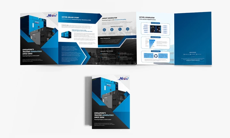 Conquest Creatives - McWel Product Brochure Design