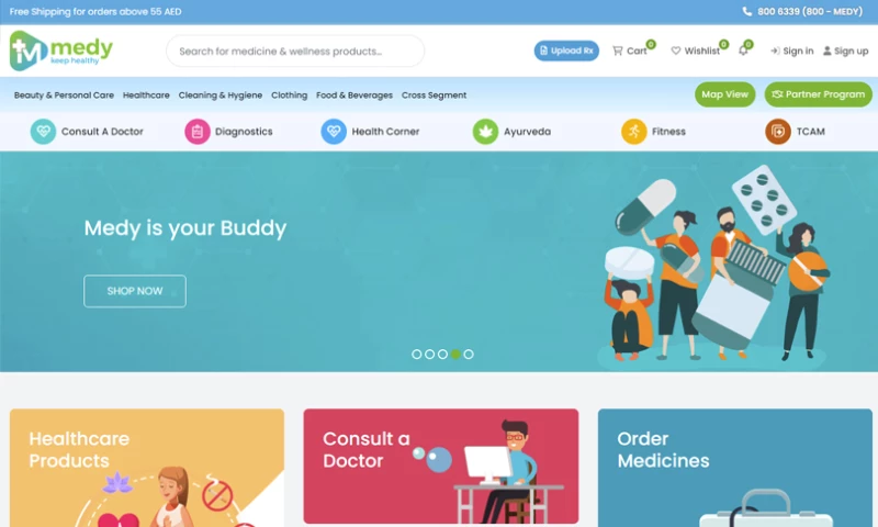 Health Industry eCommerce