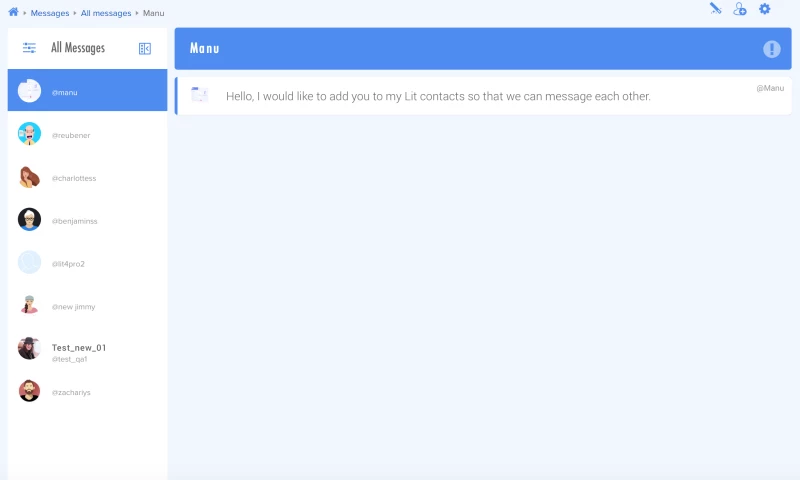 Scimus Solution - Web Messanger