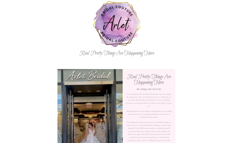 Futuristic Web Studios - Arlet Bridal