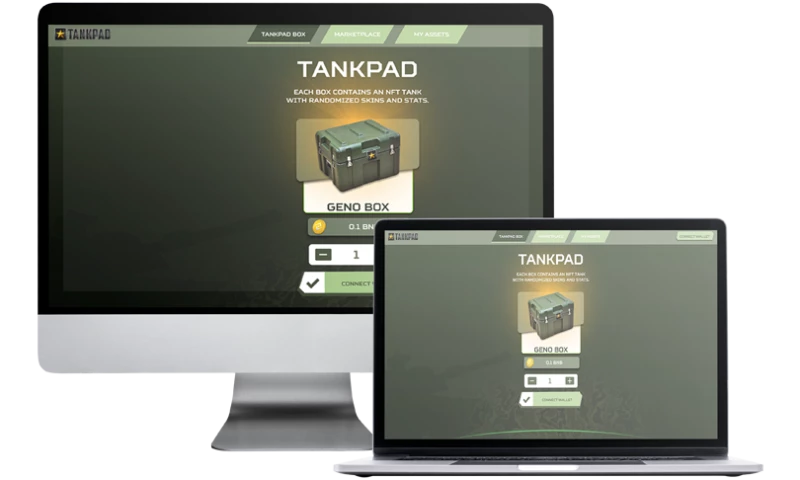 Codiste - A Blockchain and AI Development Company - Tankpad Binance chain Minting