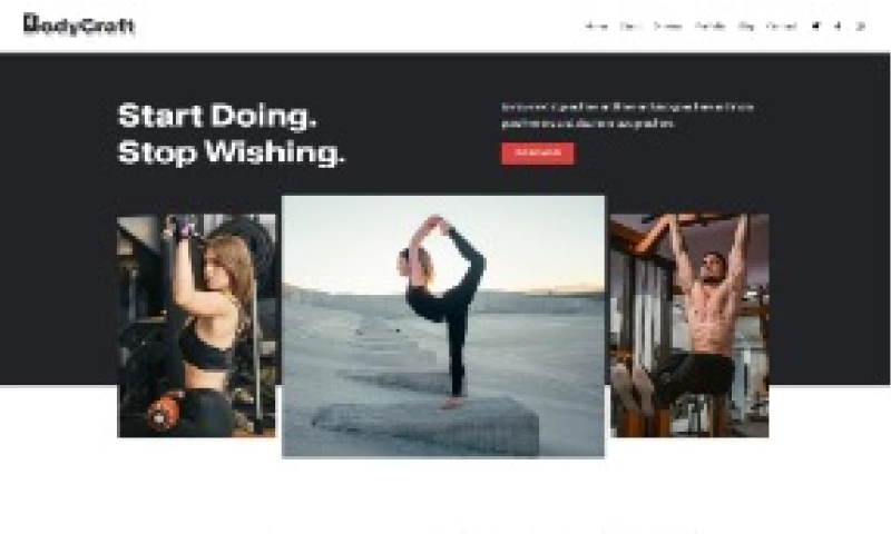The Body Craft Custom Squarespace Website