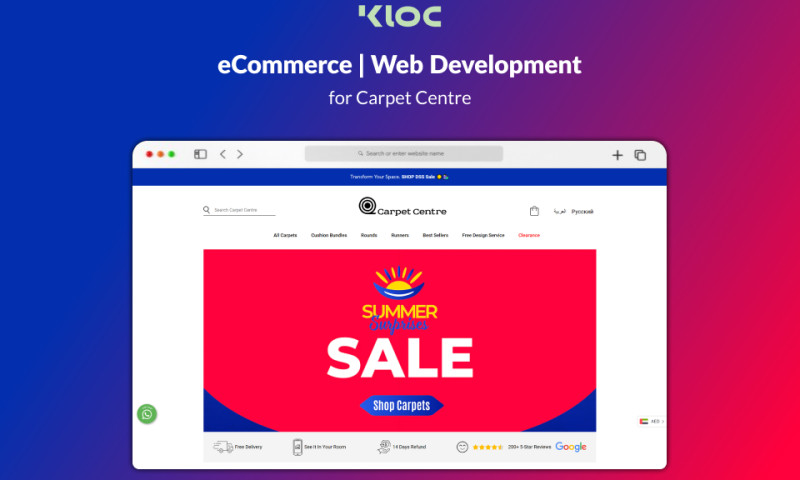 KLoc Technologies Pvt Ltd - eCommerce - Web Development