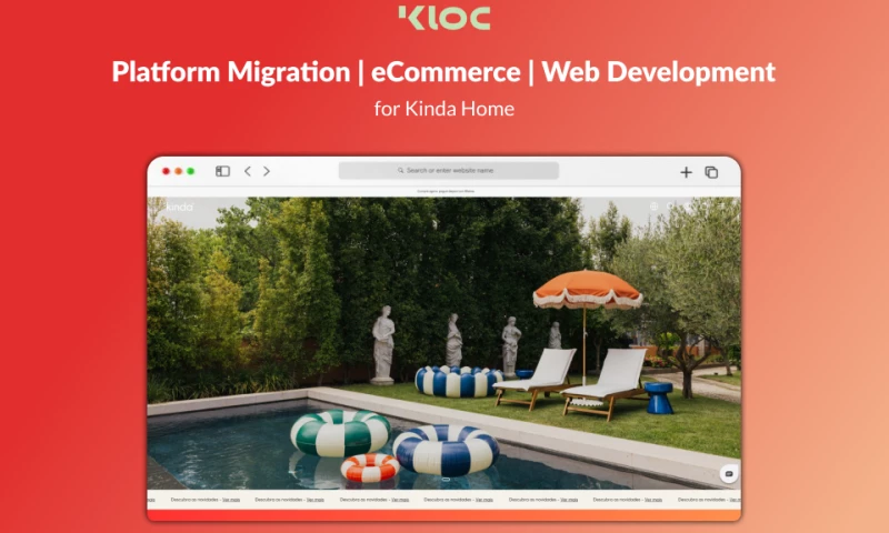 KLoc Technologies Pvt Ltd - Ecommerce Website Development with Platform Migration