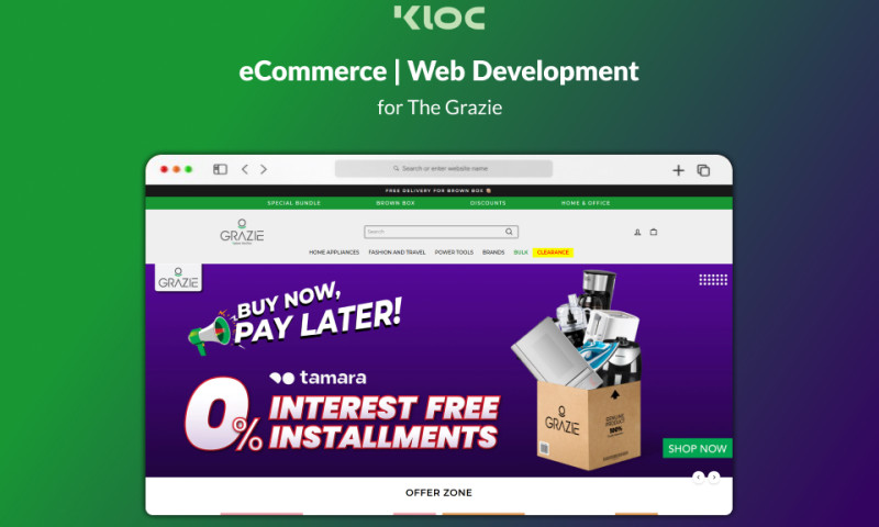 KLoc Technologies Pvt Ltd - eCommerce Development