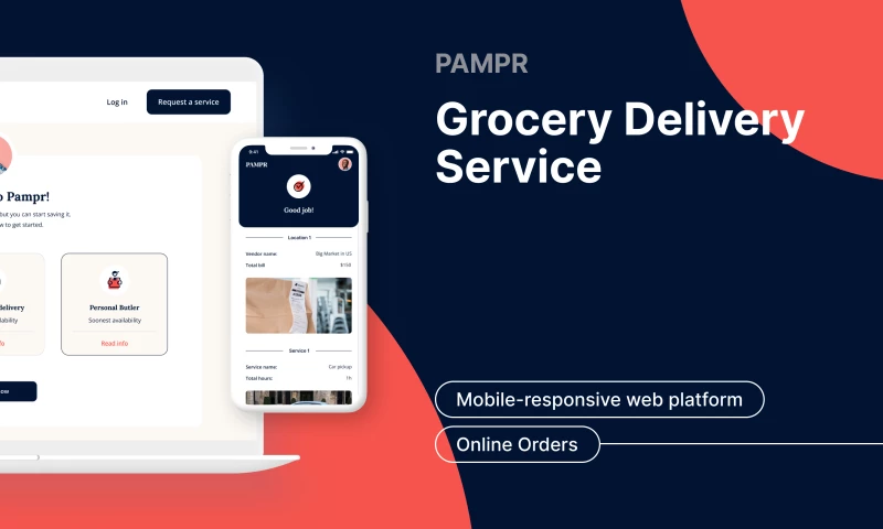 Pampr: Grocery Delivery Service