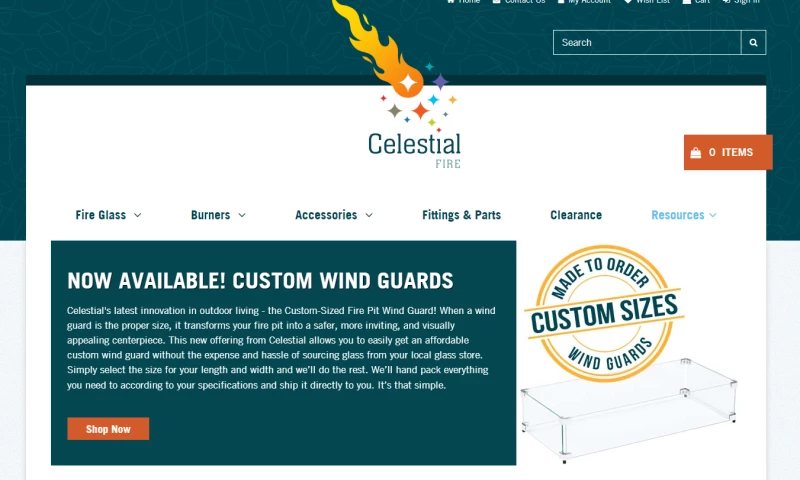 Conversion Perk - Celestial Fire Glass