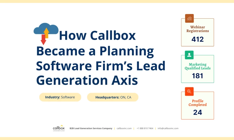Callbox - How Callbox Became a Planning Software Firms Lead Generation Axis