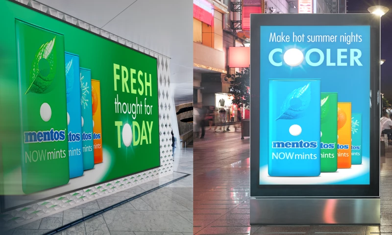 Mentos Digital & Social Ads