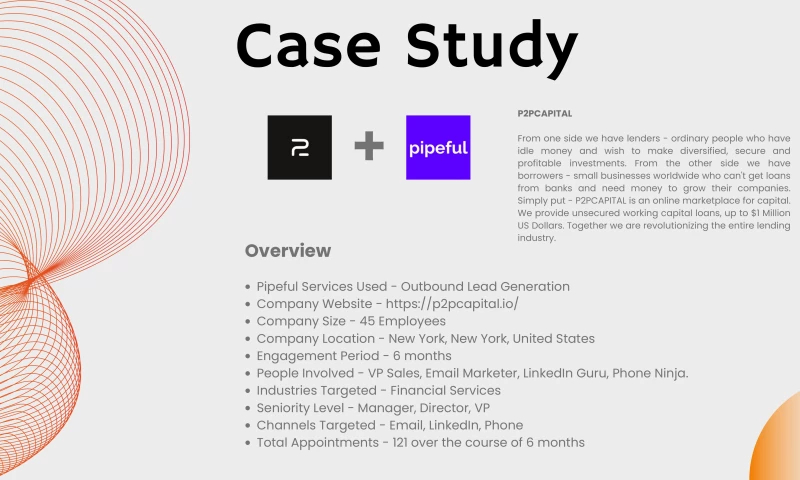 Case Study - P2PCAPITAL