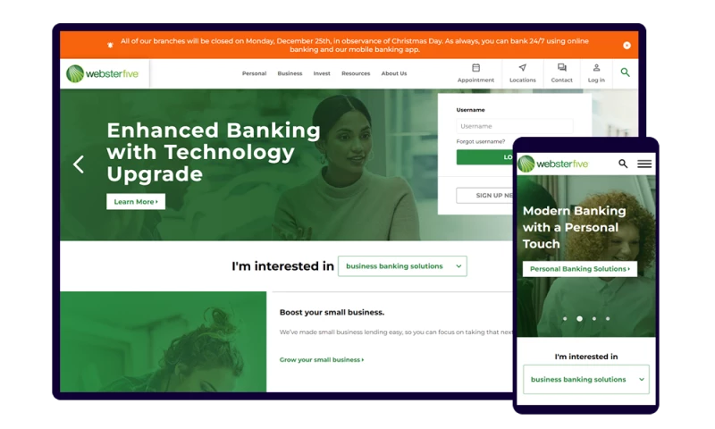 inSegment - Webster Five Bank