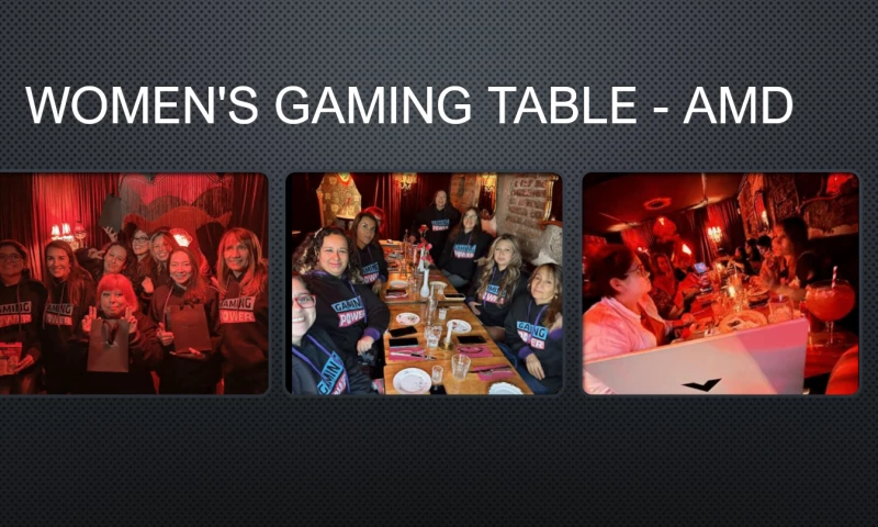 Meta-Group - Women's Gaming Table - AMD
