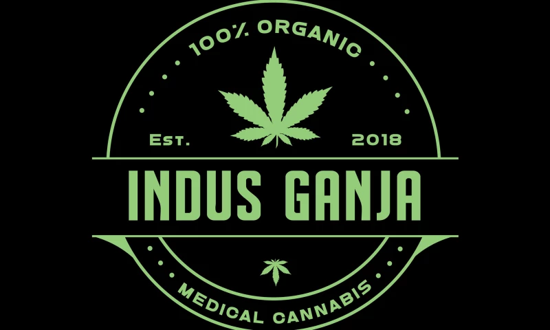 Logo design for Indus Ganja