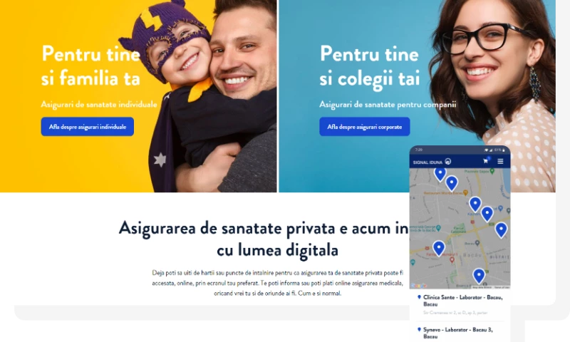 Webventure Interactive - Signal Iduna Website