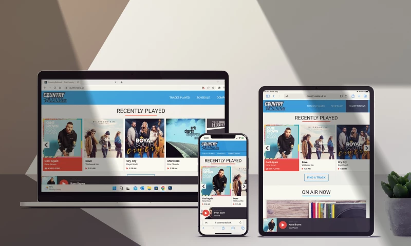 Digital Solutions UK - Country radio