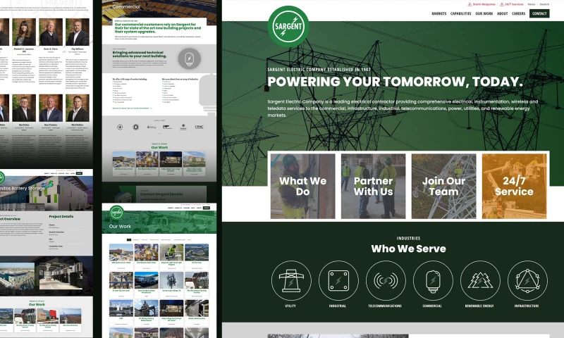 4CDesignWorks - National Electric Contractor Website