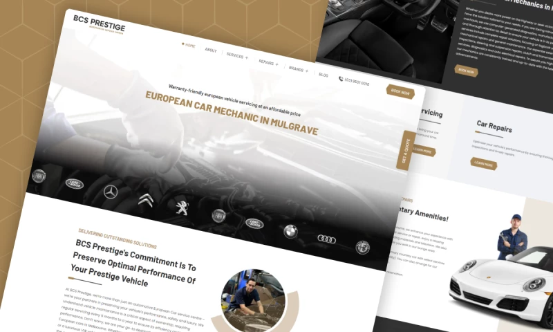 BCS Prestige's Website Transformation