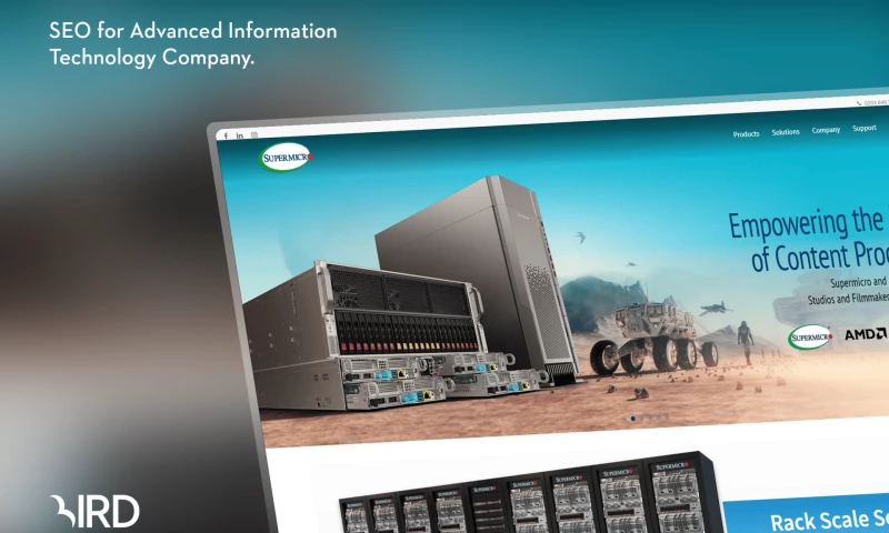 SEO for Global Computing Technology Manufacturer