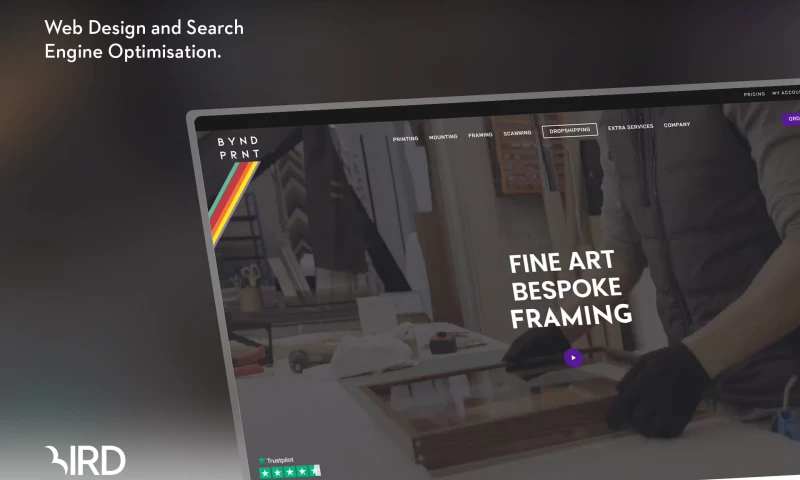 Website Design, Development and SEO a for Printing Company.