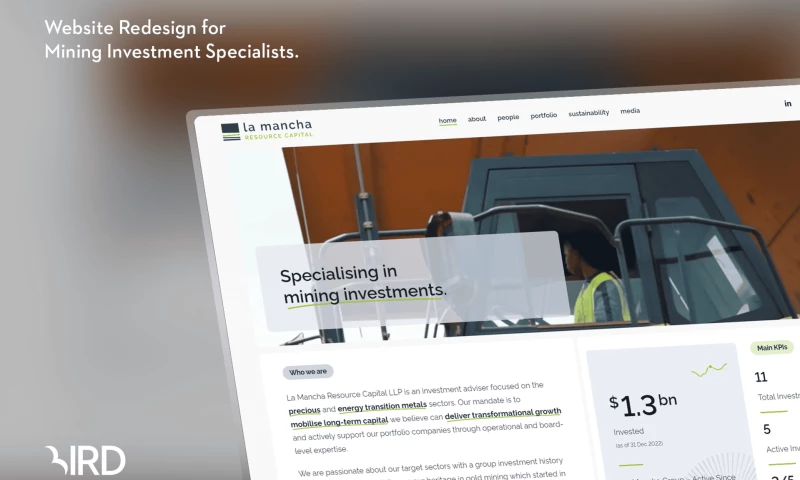 Web Design for Investment Advisor Firm