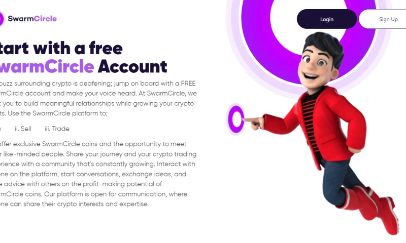 Swarm Circle - Web and Mobile apps