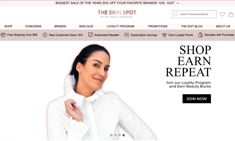 Monarch Web Solutions - The Skin Spot