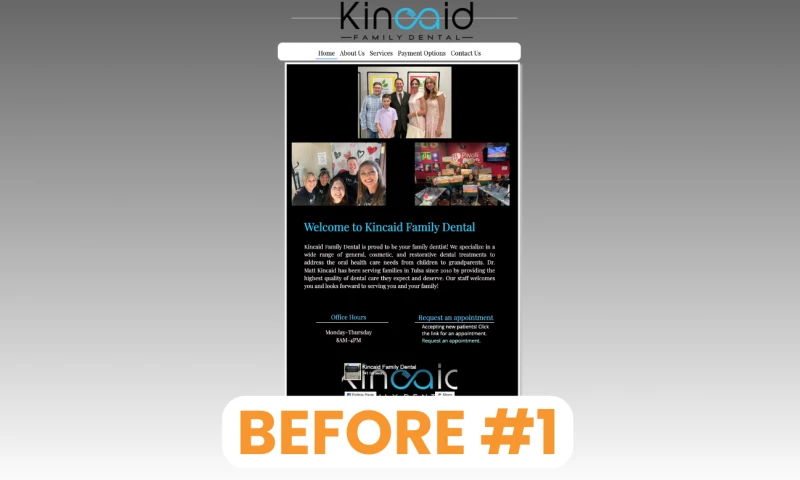 Website Before and After