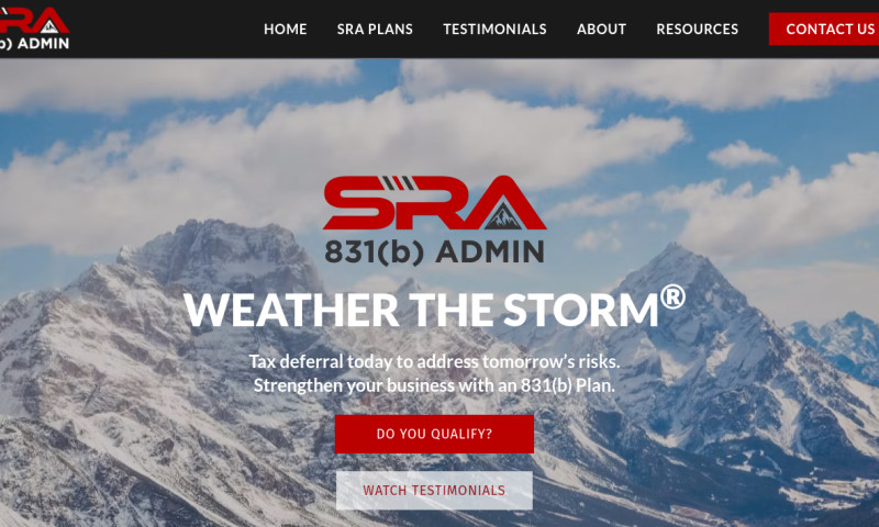 fastweb.dev - SRA 831(b) ADMIN | Jamstack & Gatsby Web Development and Design